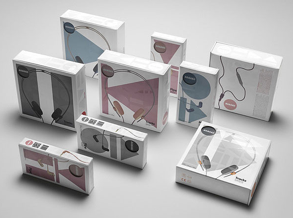 耳機包裝的平面設計 美學與功能的完美融合